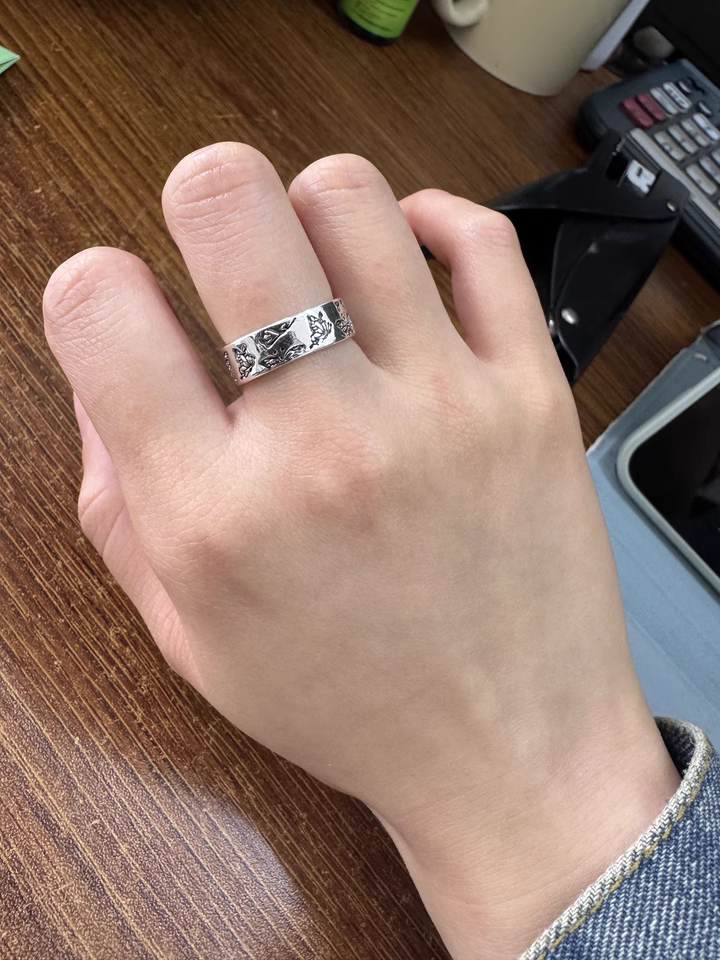 Butterfly Ring – "Do What Makes Your Soul Shine" Quote Ring photo review