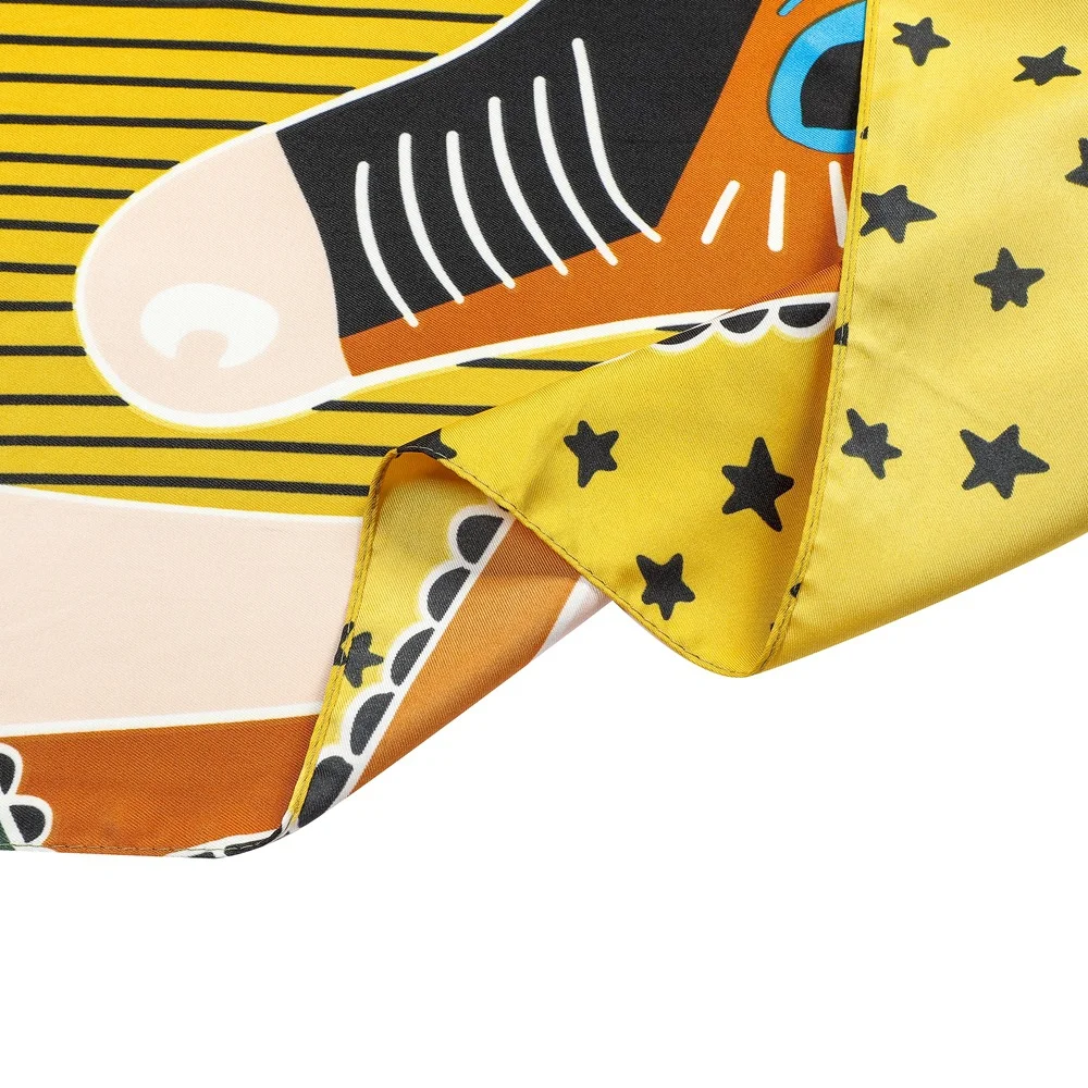 horse pattern 130cm scarf – elegant spring travel shawl horse pattern 130cm scarf – elegant spring travel shawl