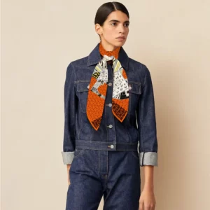 french horse card 90cm autumn travel scarf versatile shawl