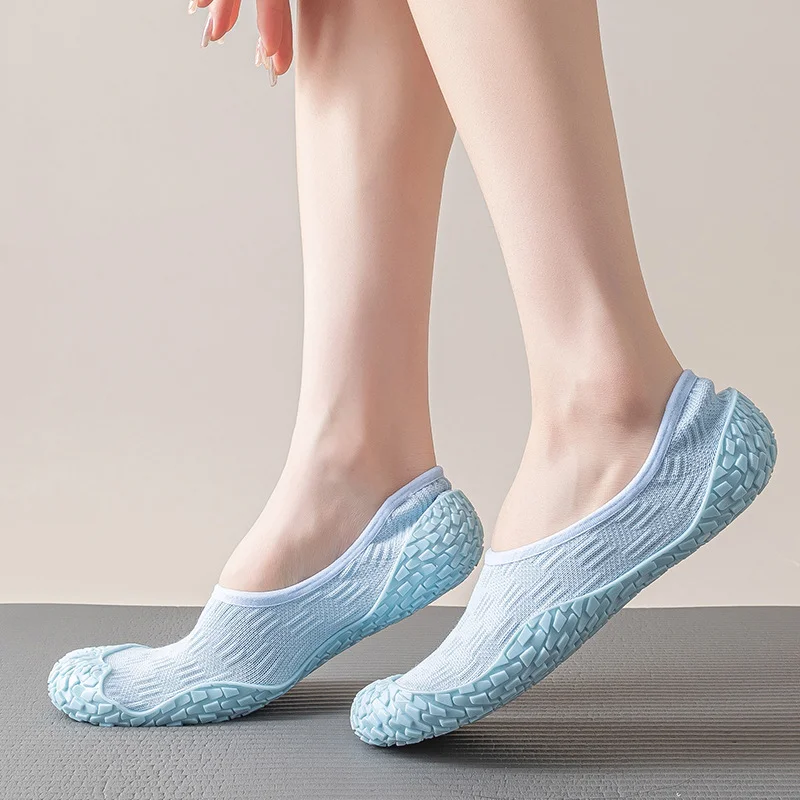 Silent Yoga Indoor Shoes – Non-Slip Shock-Absorbing Fitness Sneakers 主图 2 (1)